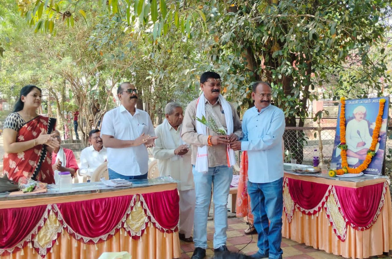 7 Hectares of Land for Shri Santaji Srushti - Grand Felicitation Ceremony