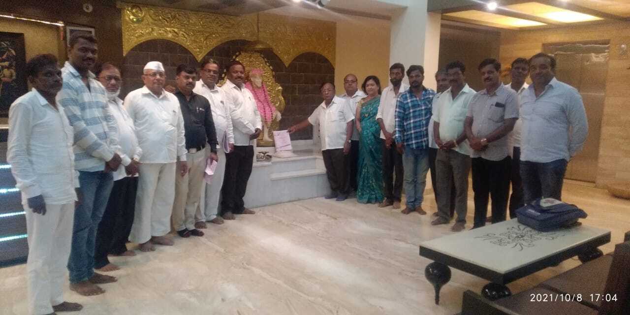 Ahmednagar teli Samaj Vadhu var Palak Parichay melava Shirdi form Prakashan Sohala