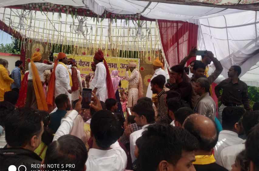 Ajmer teli Samaj ka samuhik Vivah Sammelan sampann