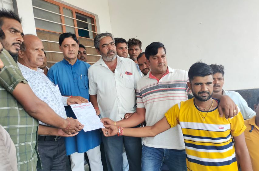 Akhil Bhartiya teli Mahasabha demand justice for Meena
