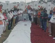 Akhil Bhartiya teli Mahasabha tribute to the Shahid 