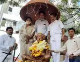 Akhil Vidarbha teli Samaj Sangathan celebrity Sant Santaji Jagnade Jayanti