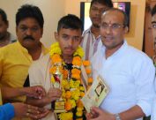 Akshat Sahu winning gold medal in competition and brought glory to family and society 
