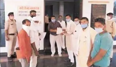 Attack on OBC Advocate Vinay Sahu by uppara caste - Teli Mahasabha gives Memorandum
