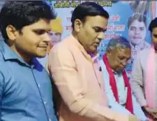 BJP OBC front celebrated maa Karma Jayanti in Badarpur Delhi