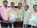 Beed Teli Samaj Sant santaji maharaj Jagnade jayanti in Government offices