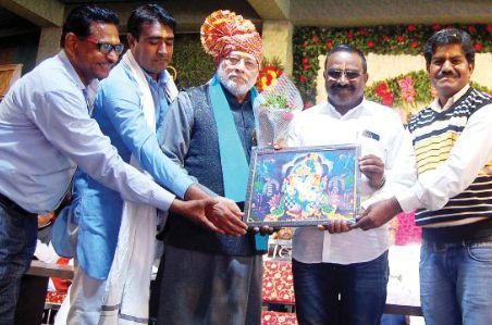 Betul Sahu yuvak yuvti Parichay Sammelan mukhya Atithi Prahlad Sahu