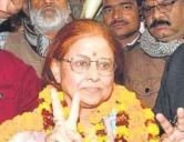 Bihar civic polls Sita Sahu re-elected Patna mayor