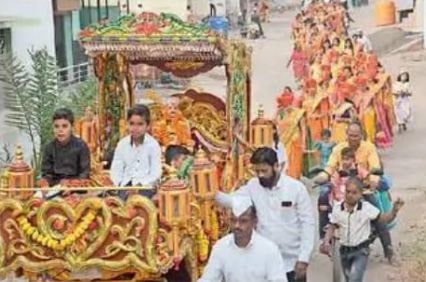 Chandwadla Sant Santaji Jaganade Maharaj Jayanti Procession