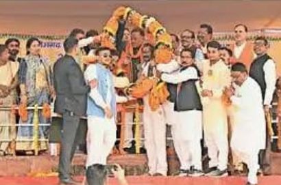 Chief Minister sought prosperity for the state from Bhaktin Mata