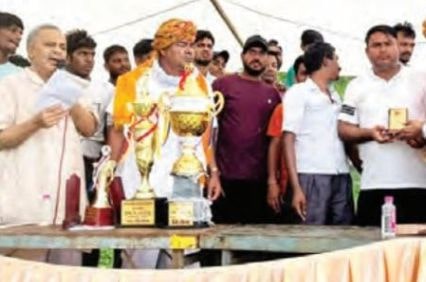 Cricket competition of Ajmer Sahu Samaj concluded