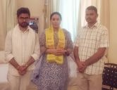 Delegation of Teli Samaj met Rajsamand MP Diya Kumari