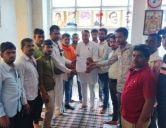 Delegation of youth of Bhilwara Teli Samaj met MLA Meena