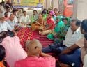 Dharna for the arrest of Basudev Telis killer