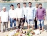 Dist akhil bhartiya tailik sahu mahasabha cleans Mango Chhath Ghat