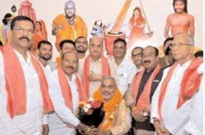 Dr Neerendra Sahu Bane Sahu Samaj Ke Pradesh Adhyaksh Ekta Ki Jhalak in Shapath Grahan