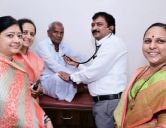 Free health checkup camp at Jamner on the occasion of Sant Santaji Jagannade Maharaj Jayanti