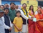 Free medical camp organized by Karmayani Jan Kalyan Samiti