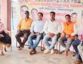 Gourd and soup distribution by All India Tailik Sahu Mahasabha Baghbeda