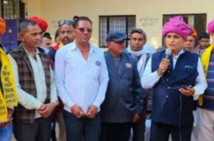 Inauguration of free eye camp by Shri Tailik Sahu Samaj in Triveni