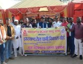 Jharkhand Teli Samaj Massive Protest Outside Raj Bhavan – Demand Teli Ghani Board
