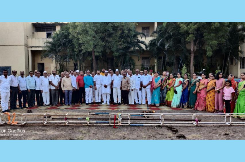 Khandesh teli Samaj Mandal aayojit vadhu var parichay melava Jaga Bhumi Pujan samarambh