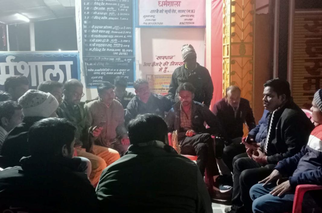 Khemchand Sahu became the president of Sahu Samaj Yuva Mandal
