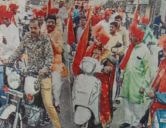 Maharashtra prantik tailik Mahasabha Samaj Jodo Rathyatra welcomed in Aurangabad