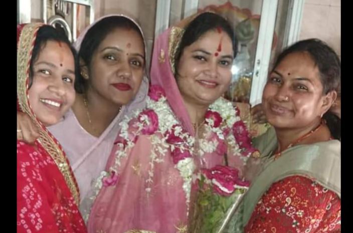 Mamta Ajmera welcome greetings continue after becoming womens district president