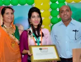 Nandini Sahu in India Book of Records