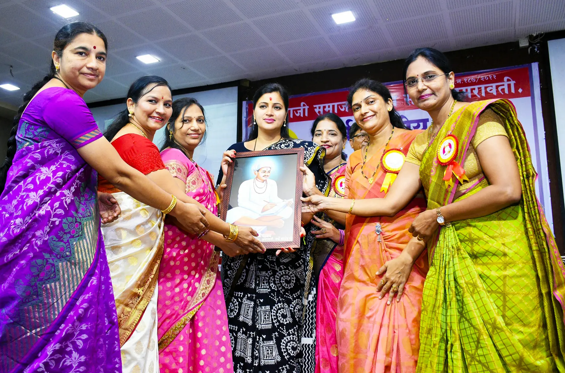Navneet Kaur Rana MP Amravati Satkar by Teli Samaj Amravati 