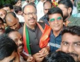  On behalf of Teli Sena Grand welcome to Chandrasekhar Bawankule at Mumbai airport