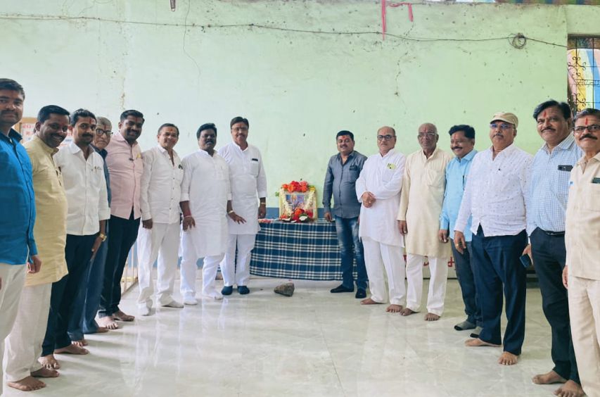 Punyatithi of Rashtrasant Saint Shri Sant Santaji Jagannade Maharaj was celebrated at Dharashiv