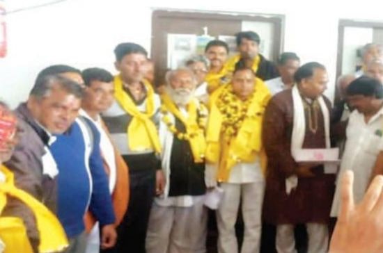 Rajasthan prantiya tailik Sahu Mahasabha Ajmer Jila Adhyaksh Niyukti
