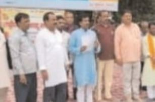 Rashtriya Teli Sahu Mahasangathan Bokaro Ek divasiya dharna Pradarshan