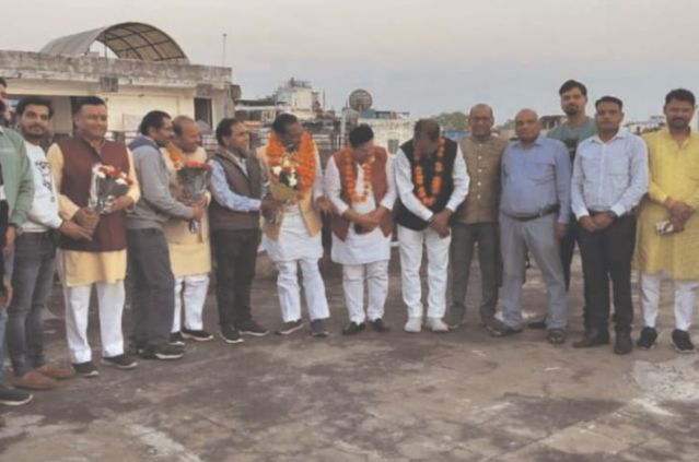 Sahu Samaj Bhopal honored Singrauli MLA