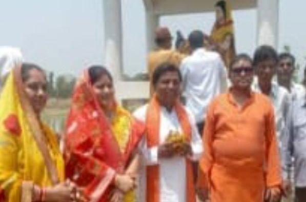 Sahu Samaj Nivas Nagar dwara nikaali gai shobhayatra