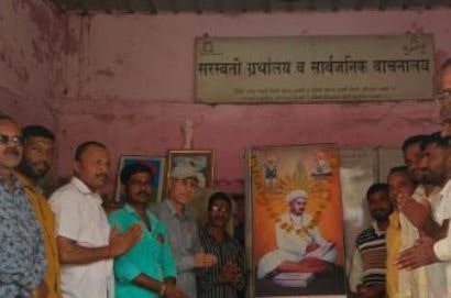 Saint Santaji Jaganade Maharaj Jayanti celebrated in Vihamandwa Paithan Taluka 