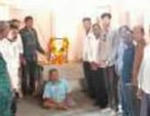 Saint Santaji Jaganade Maharaj Jayanti celebrated in dhorapgaon