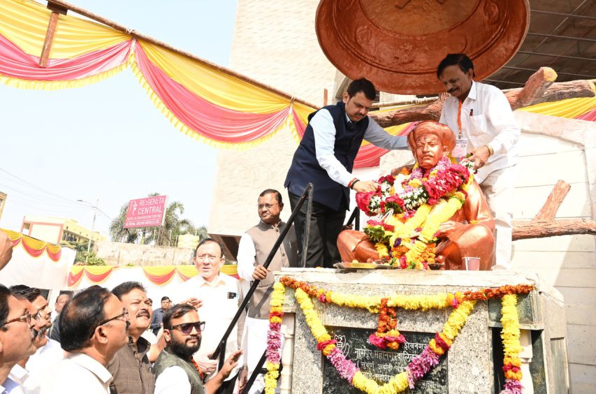 Saint Santaji Jagannade Maharaj temple Ka Hoga Saundaryakaran - Deputy Chief Minister Fadnavis