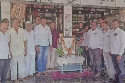 Salutations to Santaji Jaganade Maharaj in jafrabad maharashtra