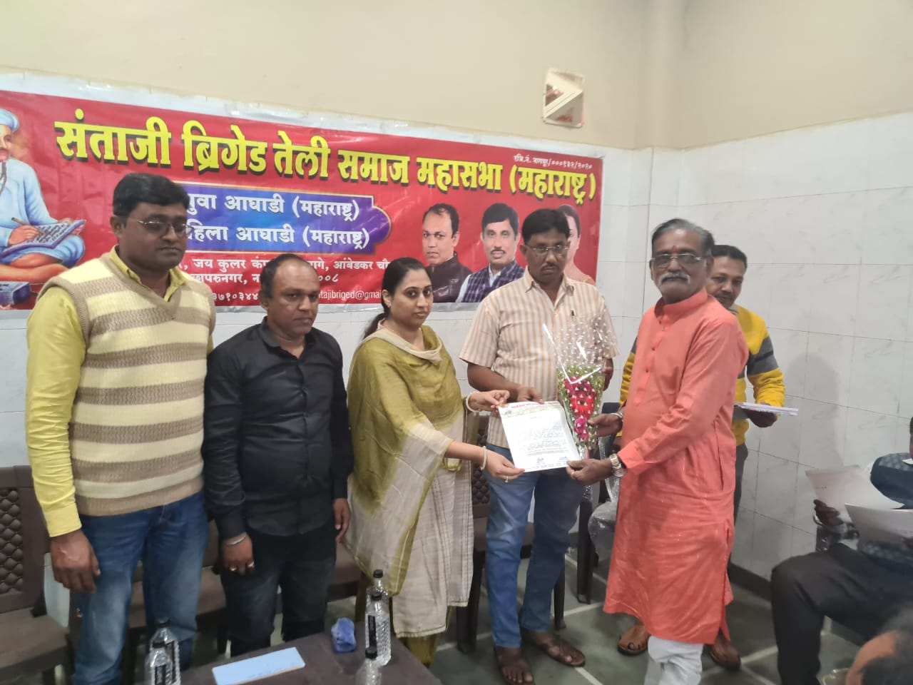 Sant Santaji Jaganade Maharaj Jayanti Planning Meeting - Santaji Brigade Teli Samaj Mahasabha