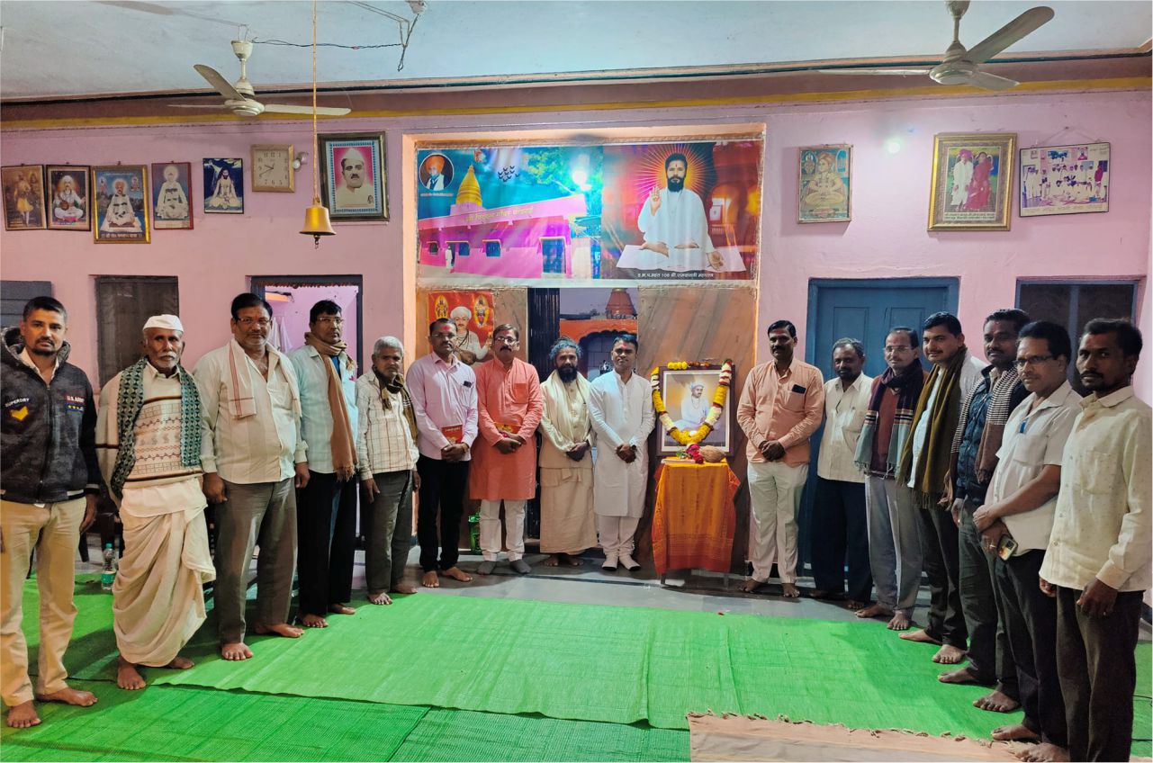 Sant Santaji Jaganade Maharaj jayanti at Beed