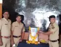 Sant Santaji Jagnade Maharaj Jayanti By police officers
