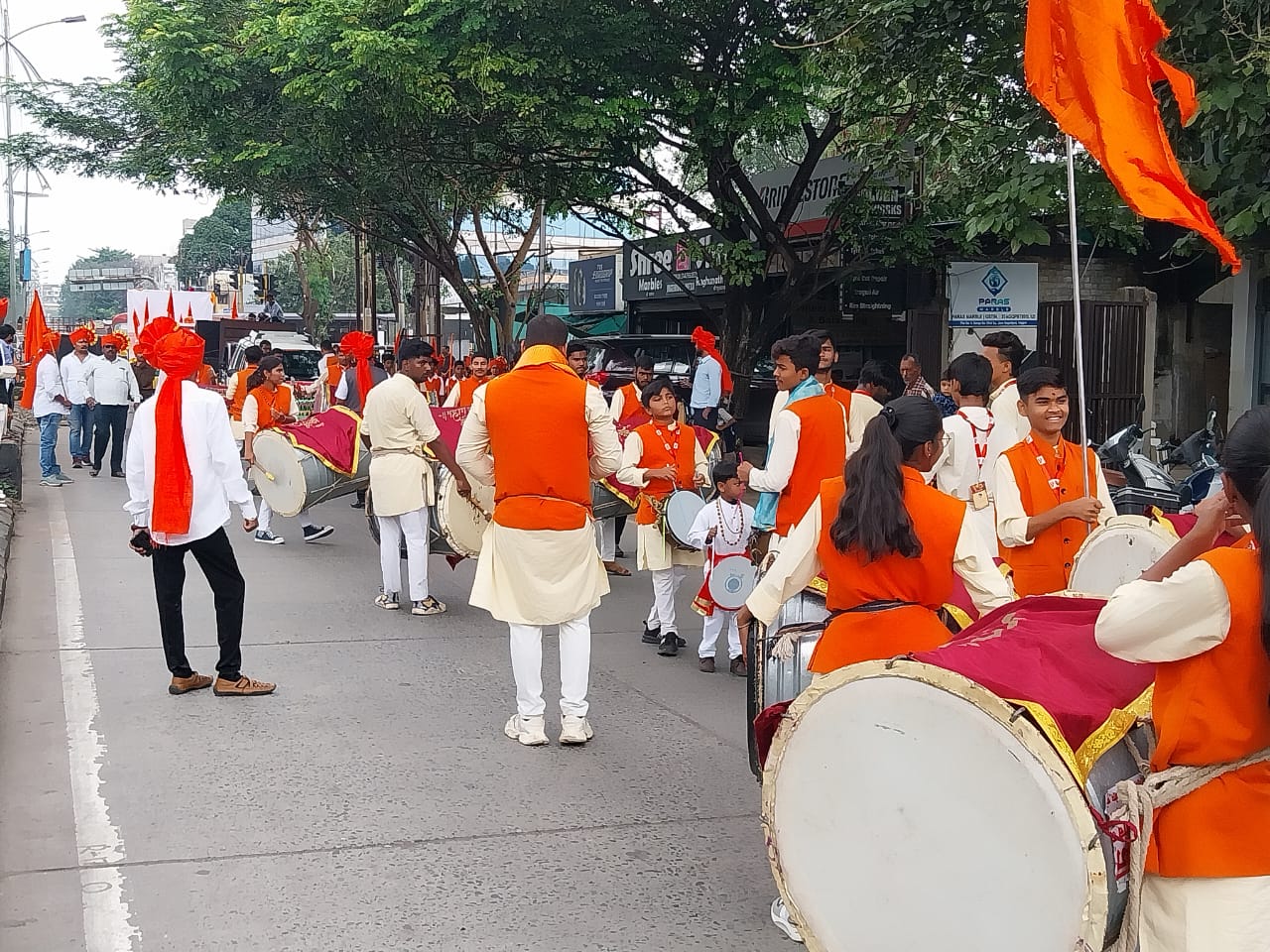 Sant Santaji Jagnade Maharaj Jayanti Utsav celebration - Santaji Brigade Pardi