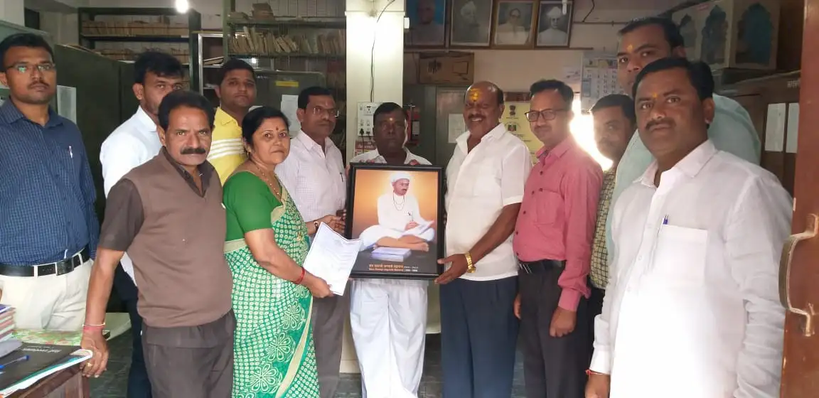  Sant Santaji Jagnade Maharaj Jayanti at government of maharashtra Teli Samaj Ahmednagar
