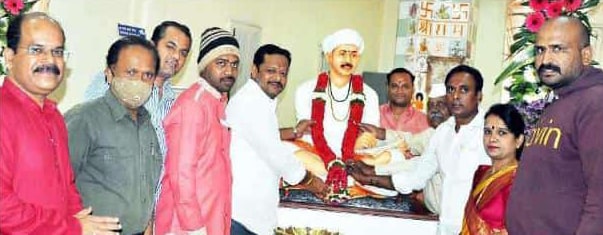 Sant Santaji Jagnade Maharaj Jayanti celebration by Tilwan Teli Samaj trust Ahmednagar