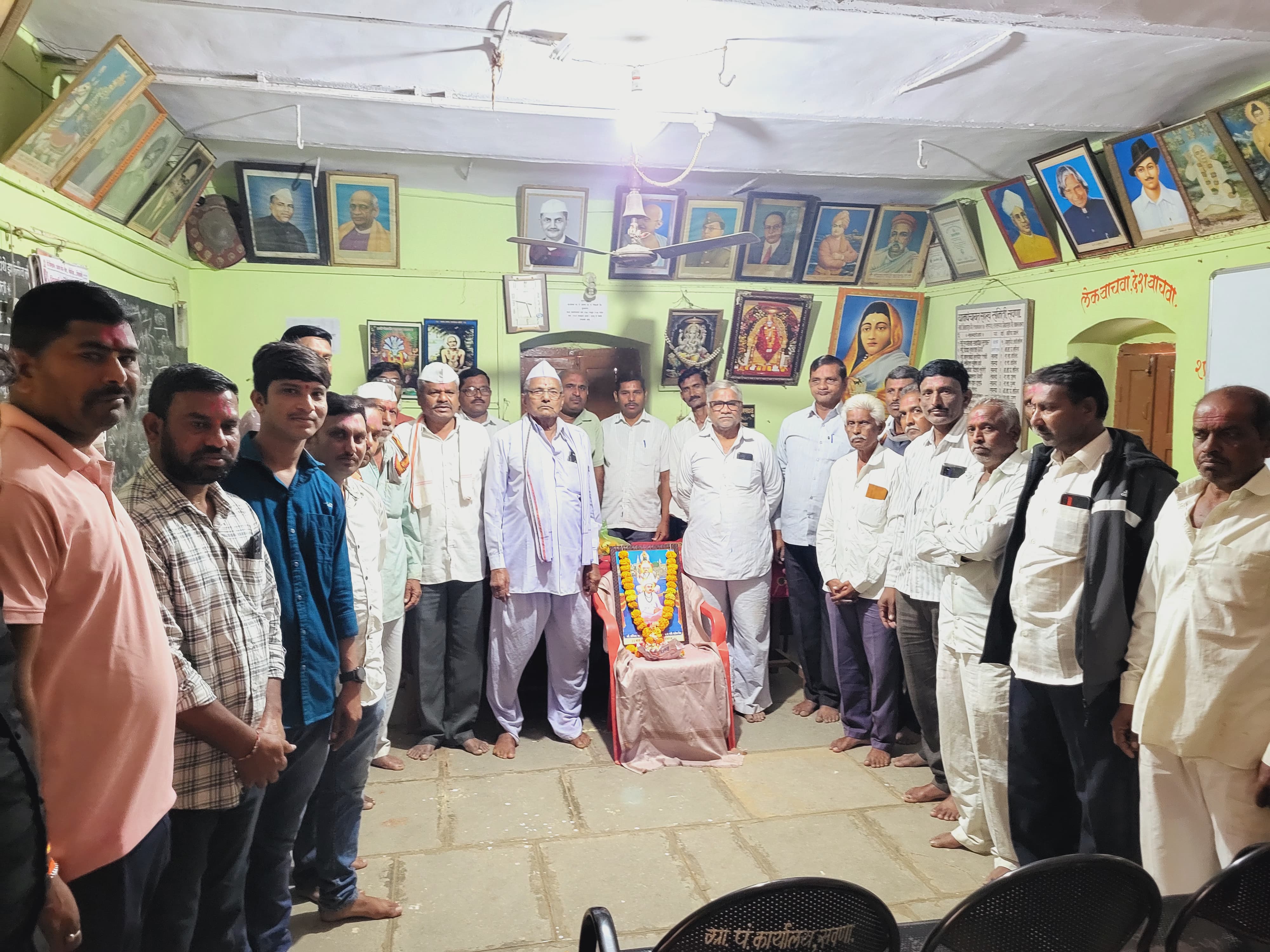 Sant Santaji Jagnade Maharaj janmotsav Sawana Gram Panchayat Yavatmal