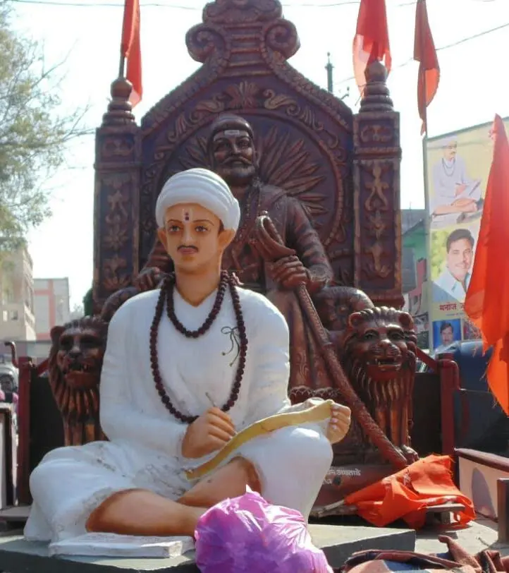 Santa Santaji Jagnade Maharaj & Chhatrapati Shivaji Maharaj