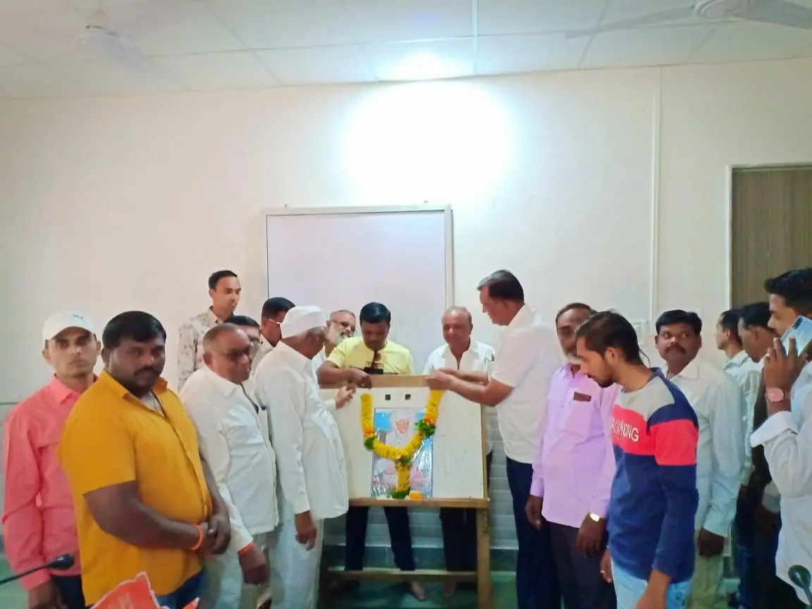 Santa santaji jagnade maharaj jayanti in Malegaon municipal corporation